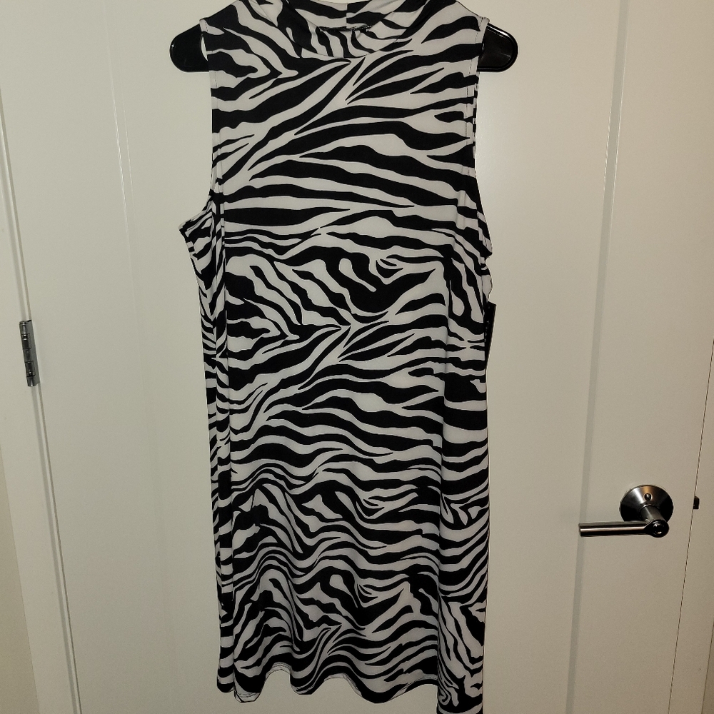 Zebra Print Dress
